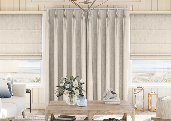 Cascade, Champagne - Made to Measure Curtains - Image 7